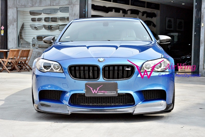 BMW F10 M5 AirWing carbon front lip 02